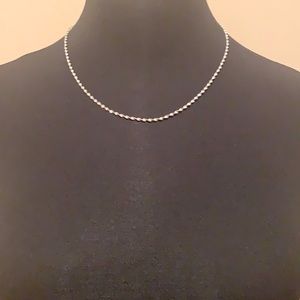 Sterling Silver Necklace 20” NWT
